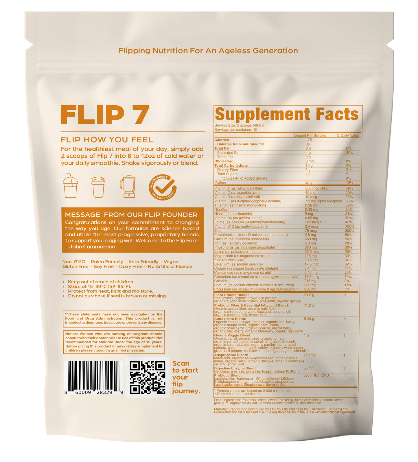 Flip 7 Caramel Macchiato Crush