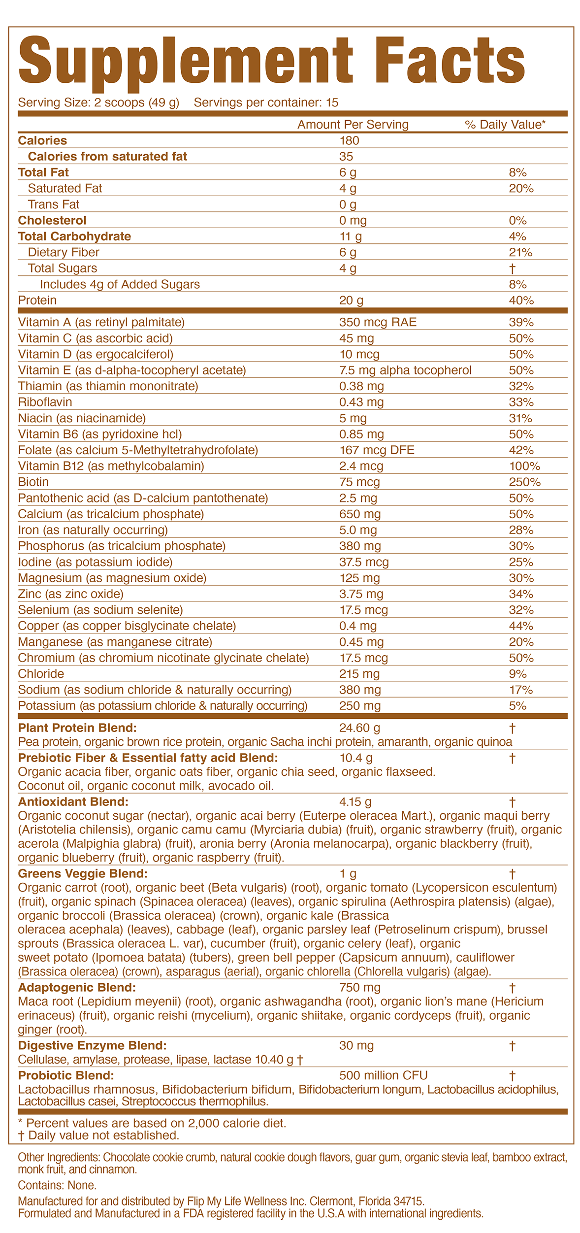 Flip 7 Whoa! Cookie Dough
