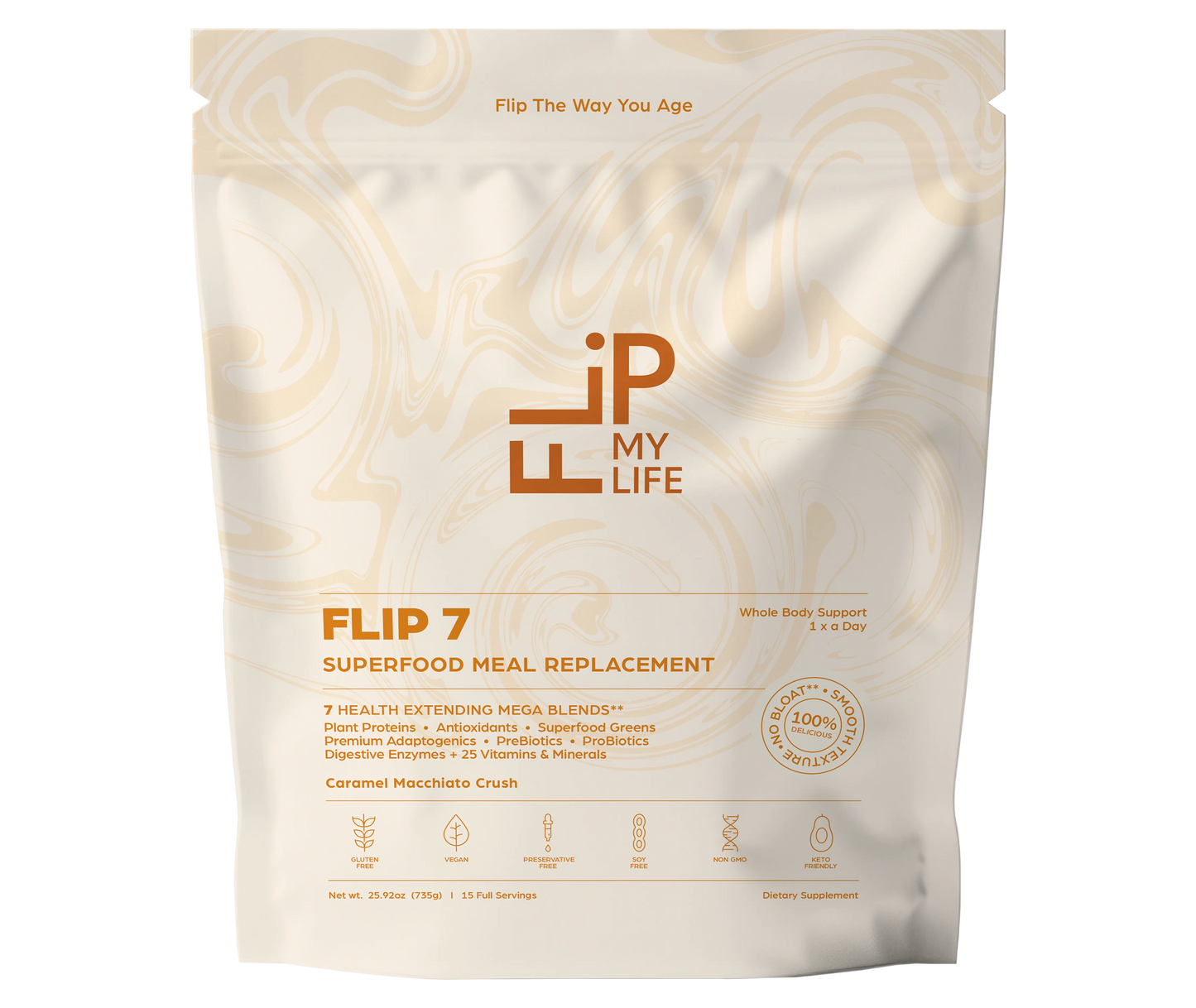 Flip 7 Caramel Macchiato Crush