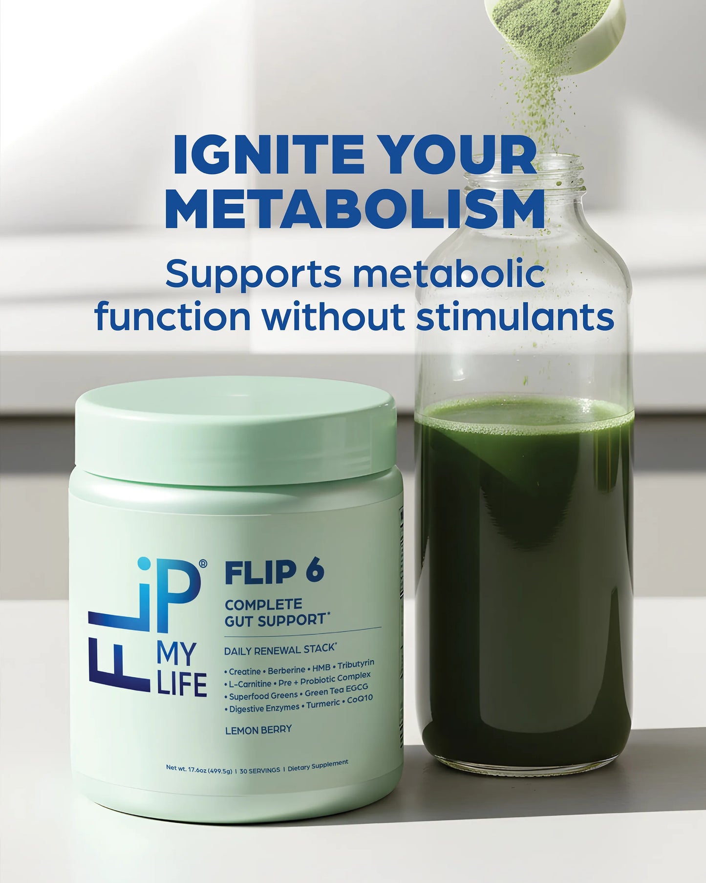 FLIP 6 Complete Gut & GLP-1 Support