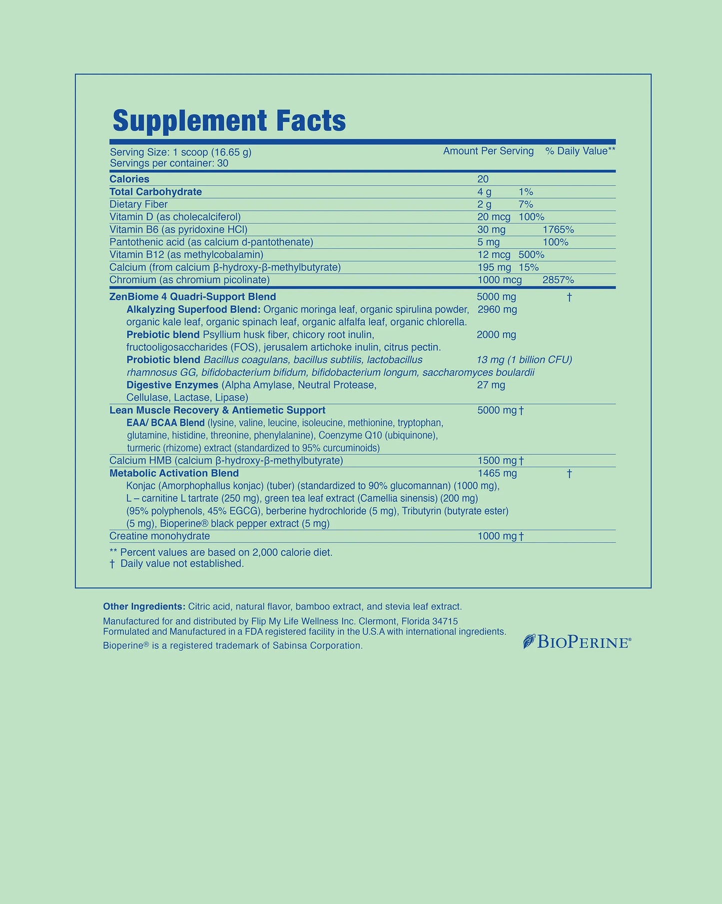 FLIP 6 Complete Gut & GLP-1 Support