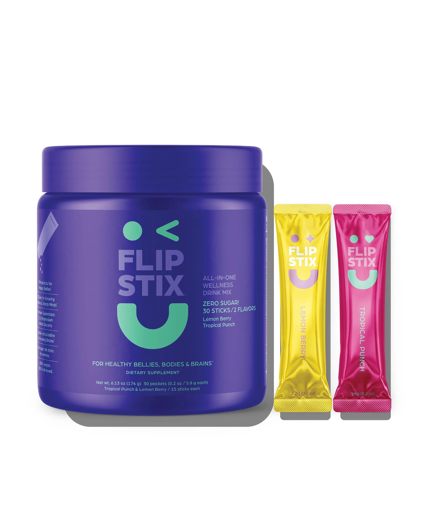 FLIP STIX Daily Wellness Drink For Kids