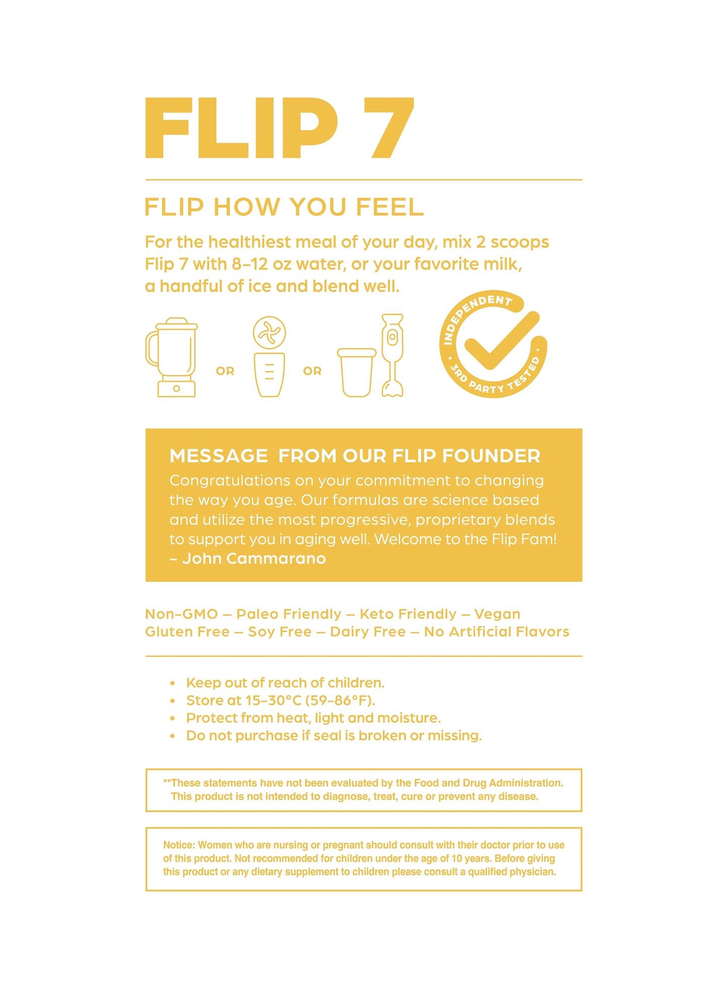 Flip 7 Peanut Butter Power