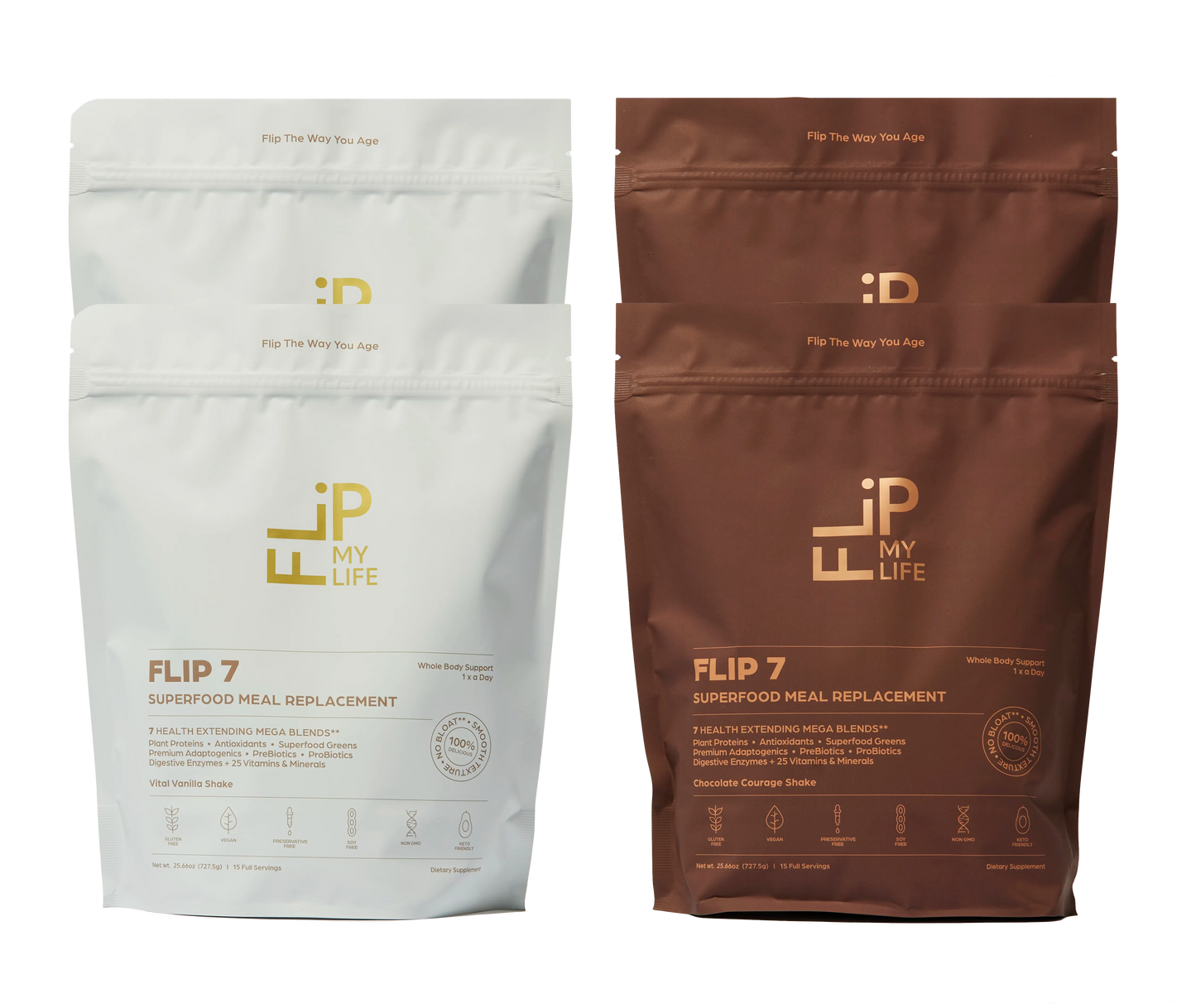 Flip 7 Variety Pack Chocolate & Vanilla