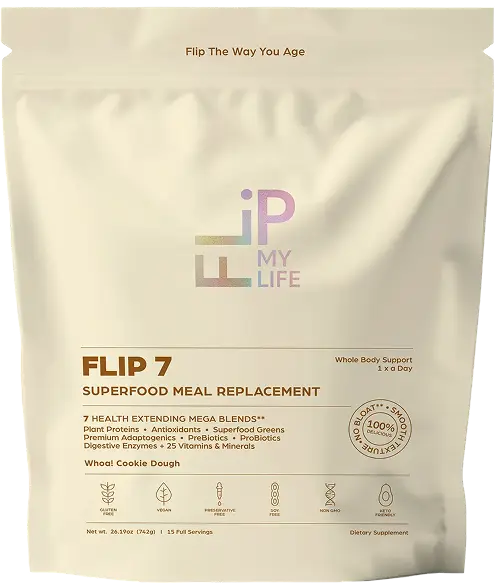 Supplement Facts Flip 7 Whoa! Cookie Dough