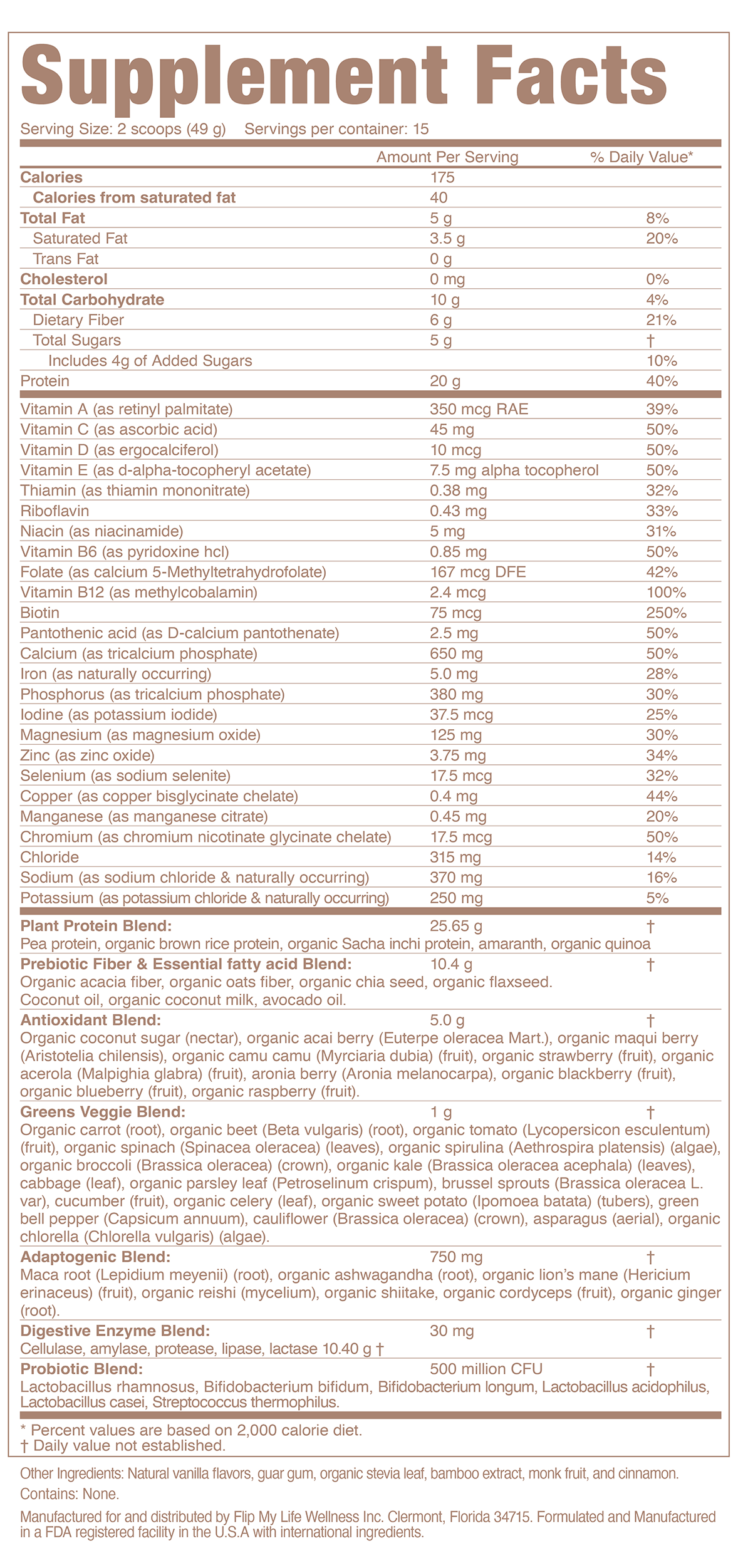 Flip 7 Vital Vanilla